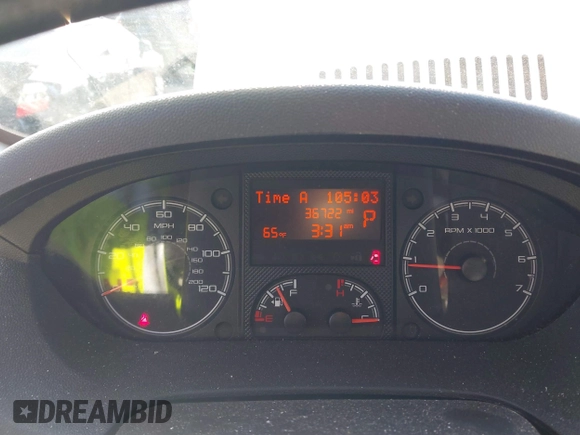 2017 Ram ProMaster Cargo with VIN 3C6TRVNG7HE514346, listed as a IAAI auction lot 41480227 with 36,722 mi miles. Bid and sale history available at carsss.com. Image 7.