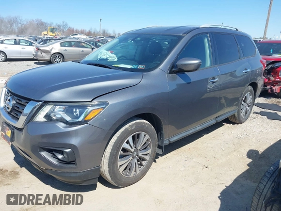 2017 Nissan Pathfinder SL with VIN 5N1DR2MM1HC643706, listed as a IAAI auction lot 41907925 with 88,577 mi miles. Bid and sale history available at carsss.com. Image 17.
