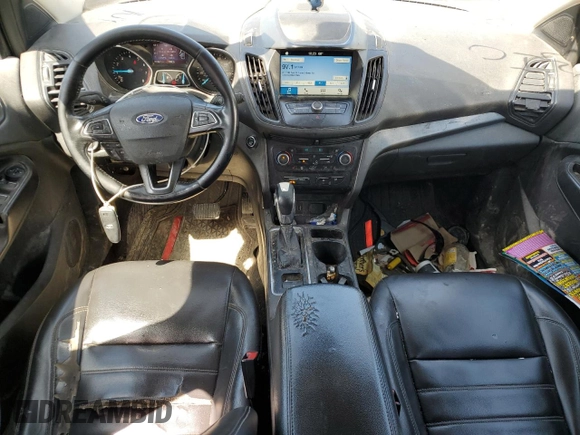 2019 Ford Escape SEL with VIN 1FMCU9HD5KUA05506, listed as a Copart auction lot 47435185 with 201,827 mi miles and Salvage Title. Bid and sale history available at carsss.com. Image 8.