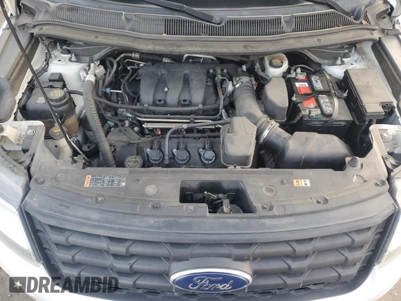 2016 Ford Utility Police Interceptor with VIN 1FM5K8AR1GGA78473, listed as a Copart auction lot 85025394 with 151,883 mi miles and Clean Title. Bid and sale history available at carsss.com. Image 12.