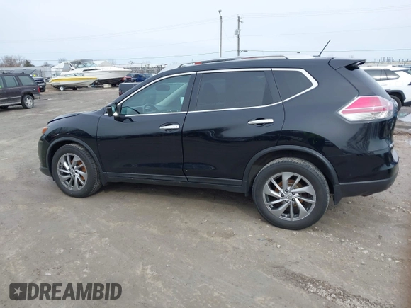 2015 Nissan Rogue SL with VIN 5N1AT2MV2FC868033, listed as a IAAI auction lot 41917999 with 99,547 mi miles. Bid and sale history available at carsss.com. Image 14.