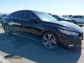2020 Nissan Sentra SR z VIN 3N1AB8DV0LY238141, wystawiony jako IAAI lot #42283624 z przebiegiem 50 593 mil mil oraz . Historia ofert i sprzedaży dostępna na DreamBid. Obrazek 1.