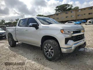 2022 Chevrolet Silverado 1500 LT with VIN 2GCPACED0N1502138, listed as a Copart auction lot 50809735 with 0 mi miles and Salvage Title. Bid and sale history available at carsss.com. Image 4.
