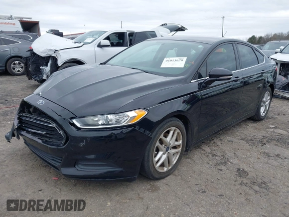 2016 Ford Fusion SE with VIN 1FA6P0H76G5117348, listed as a IAAI auction lot 41813670 with 148,100 mi miles. Bid and sale history available at carsss.com. Image 2.