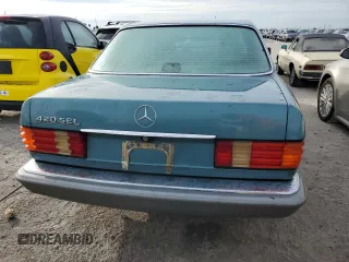 1987 Mercedes-Benz 420 with VIN WDBCA35D7HA327247, listed as a Copart auction lot 77762494 with 175,394 mi miles and Non Repairable. Bid and sale history available at carsss.com. Image 6.
