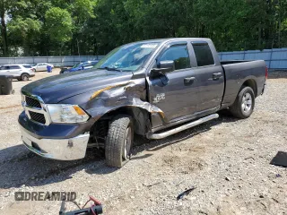 2019 Ram 1500 Tradesman with VIN 1C6RR7FGXKS578566, listed as a Copart auction lot 57172735 with 76,598 mi miles and Salvage title. Bid and sale history available at DreamBid. Image 1.