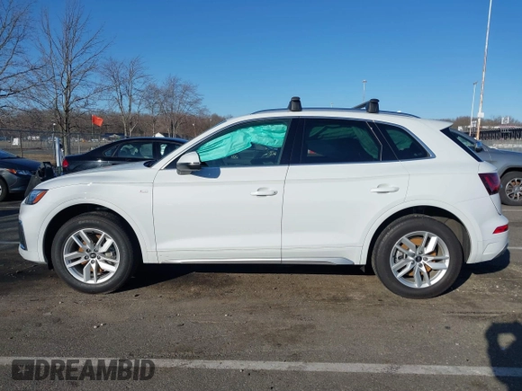 2023 Audi Q5 S line Premium with VIN WA1GAAFY1P2017705, listed as a IAAI auction lot 41747421 with 14,966 mi miles. Bid and sale history available at carsss.com. Image 14.