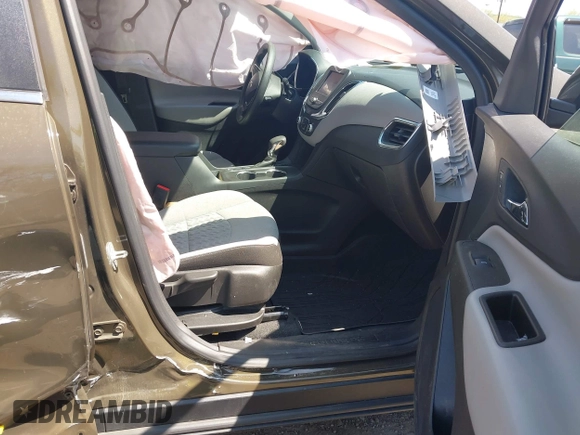 2023 Chevrolet Equinox LT with VIN 3GNAXUEG0PL248041, listed as a IAAI auction lot 42024733 with 56,458 mi miles and . Bid and sale history available at DreamBid. Image 5.