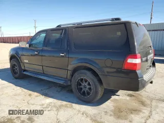 2007 Ford Expedition EL Limited with VIN 1FMFK195X7LA45105, listed as a Copart auction lot 83720814 with 165,751 mi miles and Clean Title. Bid and sale history available at carsss.com. Image 2.