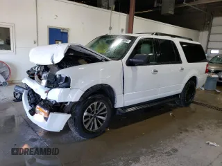 2017 Ford Expedition Max XLT with VIN 1FMJK1JT9HEA35434, listed as a Copart auction lot 58188065 with 126,342 mi miles and Salvage title. Bid and sale history available at DreamBid. Image 1.