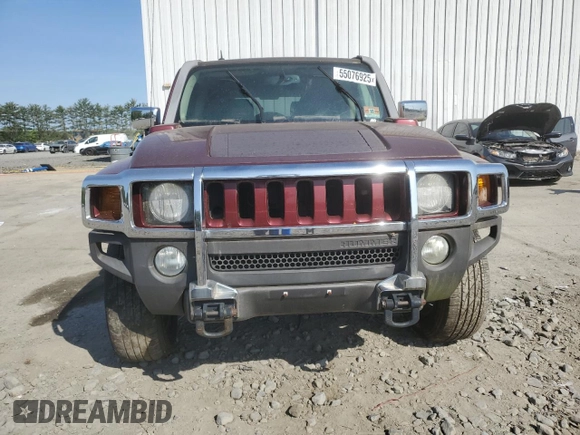 2007 Hummer H3 SUV with VIN 5GTDN13EX78193522, listed as a Copart auction lot 55076925 with Not Provided miles and Clean Title. Bid and sale history available at DreamBid. Image 5.