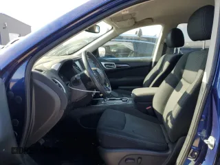 2017 Nissan Pathfinder S with VIN 5N1DR2MM1HC662918, listed as a Copart auction lot 53585695 with 158,088 mi miles and Clean Title. Bid and sale history available at carsss.com. Image 7.