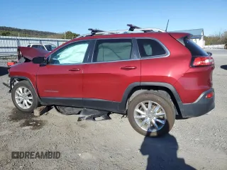 2016 Jeep Cherokee Limited z VIN 1C4PJMDS6GW169879, wystawiony jako Copart lot #76612964 z przebiegiem Nie podano mil oraz Szkoda całkowita • Salvage title. Historia ofert i sprzedaży dostępna na DreamBid. Obrazek 2.