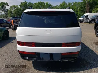 2024 Hyundai Santa Fe Calligraphy with VIN 5NMP5DG19RH004891, listed as a Copart auction lot 63265385 with 16,956 mi miles and Salvage title. Bid and sale history available at DreamBid. Image 6.