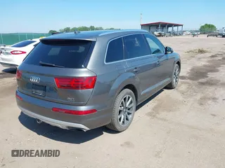 2017 Audi Q7 Premium Plus with VIN WA1LAAF73HD011755, listed as a IAAI auction lot 42684003 with 113,628 mi miles and . Bid and sale history available at DreamBid. Image 4.