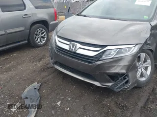 2020 Honda Odyssey EX-L with VIN 5FNRL6H74LB024598, listed as a IAAI auction lot 41689375 with 62,686 mi miles. Bid and sale history available at carsss.com. Image 6.