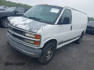 2002 Chevrolet Express Cargo with VIN 1GCHG35R621159402, listed as a IAAI auction lot 42170093 with Not provided miles and . Bid and sale history available at DreamBid. Image 17.