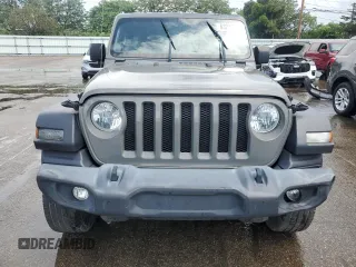 2020 Jeep Wrangler Unlimited Sport S z VIN 1C4HJXDN5LW155501, wystawiony jako Copart lot #63217835 z przebiegiem 80 662 mil mil oraz Czysty tytuł • Clean title. Historia ofert i sprzedaży dostępna na DreamBid. Obrazek 5.
