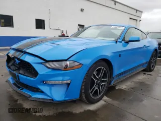 2022 Ford Mustang EcoBoost with VIN 1FA6P8TH8N5127259, listed as a Copart auction lot 64949302 with 475 mi miles. Bid and sale history available at carsss.com. Image 2.