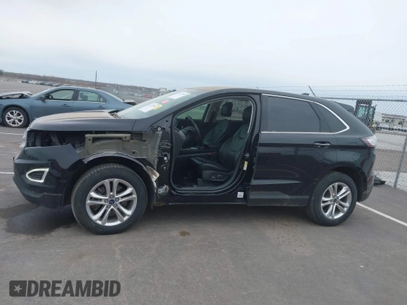 2017 Ford Edge Titanium with VIN 2FMPK4K82HBB14106, listed as a IAAI auction lot 41925945 with 96,243 mi miles. Bid and sale history available at carsss.com. Image 15.