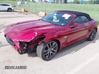 2015 Ford Mustang GT Premium with VIN 1FATP8FF9F5391718, listed as a IAAI auction lot 42499384 with 83,382 mi miles and . Bid and sale history available at DreamBid. Image 2.