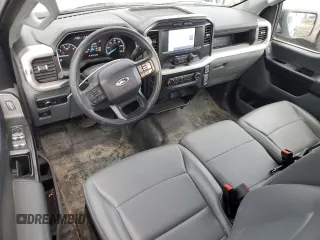 2022 Ford F-150 XL with VIN 1FTEX1CP0NKD24934, listed as a Copart auction lot 47757995 with 112,572 mi miles and Salvage title. Bid and sale history available at DreamBid. Image 8.