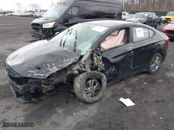 2017 Hyundai Elantra SE with VIN KMHD84LF1HU206221, listed as a IAAI auction lot 42048576 with 1 mi miles. Bid and sale history available at carsss.com. Image 16.