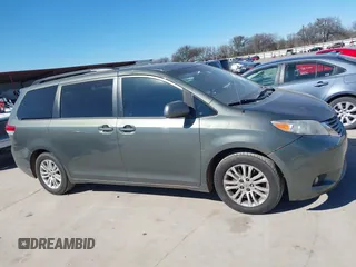 2013 Toyota Sienna XLE AAS with VIN 5TDYK3DCXDS379272, listed as a IAAI auction lot 41407282 with 240,491 mi miles and . Bid and sale history available at carsss.com. Image 13.