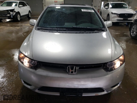 2006 Honda Civic Cpe EX with VIN 2HGFG12836H508435, listed as a Copart auction lot 51288735 with 225,847 mi miles and Salvage Title. Bid and sale history available at carsss.com. Image 5.