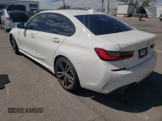2020 BMW 3 Series 330i with VIN 3MW5R1J03L8B20222, listed as a Copart auction lot 59477362 with Not Provided miles. Bid and sale history available at carsss.com. Image 3.
