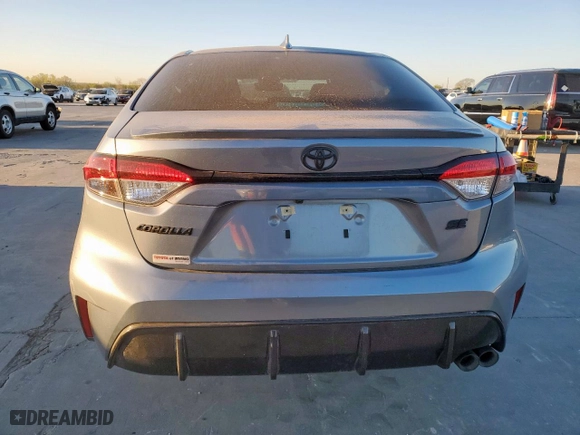 2024 Toyota Corolla SE with VIN 5YFS4MCE7RP183346, listed as a Copart auction lot 50163615 with 14,627 mi miles and Salvage Title. Bid and sale history available at carsss.com. Image 6.