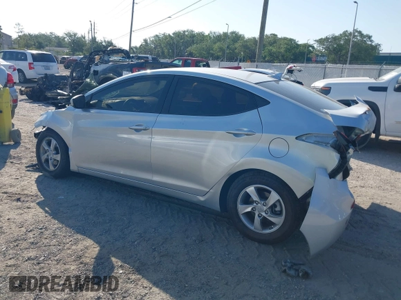 2015 Hyundai Elantra SE z VIN 5NPDH4AE8FH590181, wystawiony jako IAAI lot #42107147 z przebiegiem 107 083 mil mil oraz . Historia ofert i sprzedaży dostępna na DreamBid. Obrazek 3.