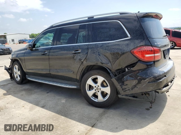 2017 Mercedes-Benz GLS 450 with VIN 4JGDF6EE7HA985714, listed as a Copart auction lot 53580884 with 87,158 mi miles and Salvage Title. Bid and sale history available at DreamBid. Image 2.