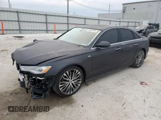 2017 Audi A6 Premium Plus with VIN WAUG8AFCXHN111942, listed as a Copart auction lot 43461375 with 95,006 mi miles and Salvage Title. Bid and sale history available at carsss.com. Image 1.