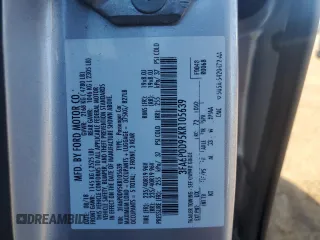 2019 Ford Fusion Titanium with VIN 3FA6P0D95KR105639, listed as a Copart auction lot 47495405 with 94,653 mi miles and Salvage Title. Bid and sale history available at carsss.com. Image 12.