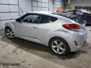 2015 Hyundai Veloster RE:FLEX with VIN KMHTC6AD4FU237015, listed as a Copart auction lot 88879515 with 127,454 mi miles and Salvage Title. Bid and sale history available at carsss.com. Image 2.