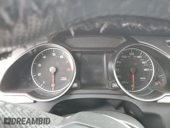2012 Audi A5 Premium z VIN WAUAFAFH3CN006899, wystawiony jako Copart lot #58744335 z przebiegiem Nie podano mil oraz Szkoda całkowita • Salvage title. Historia ofert i sprzedaży dostępna na DreamBid. Obrazek 9.