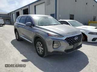 2019 Hyundai Santa Fe SE with VIN 5NMS23AD3KH085358, listed as a Copart auction lot 49847385 with 163,247 mi miles and Clean Title. Bid and sale history available at carsss.com. Image 4.
