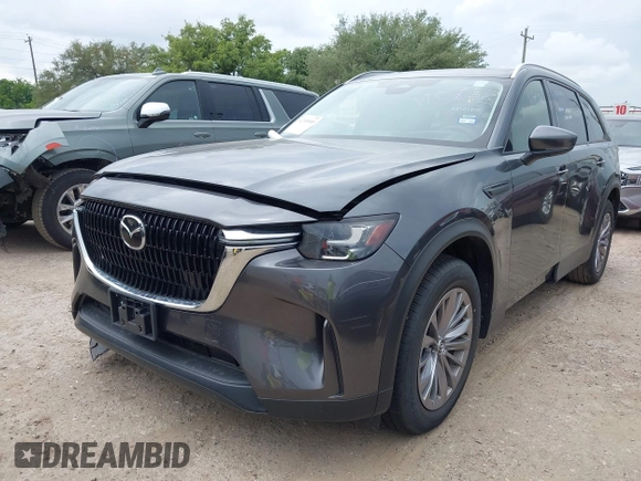 2024 Mazda CX-90 Preferred Plus with VIN JM3KKCHD3R1153224, listed as a IAAI auction lot 42148905 with 9,484 mi miles and . Bid and sale history available at DreamBid. Image 6.