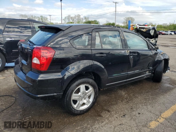 2007 Dodge Caliber SXT z VIN 1B3HB48B07D263913, wystawiony jako Copart lot #55382435 z przebiegiem Nie podano mil oraz Czysty tytuł • Clean title. Historia ofert i sprzedaży dostępna na DreamBid. Obrazek 3.