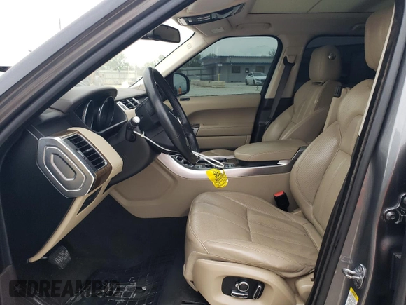 2016 Land Rover Range Rover Sport HSE with VIN SALWR2PF9GA115456, listed as a Copart auction lot 50911715 with 106,207 mi miles and Clean Title. Bid and sale history available at DreamBid. Image 7.