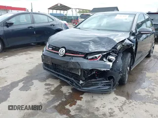 2018 Volkswagen Golf GTI S with VIN 3VW547AU1JM261492, listed as a IAAI auction lot 42007016 with 50,006 mi miles. Bid and sale history available at carsss.com. Image 6.