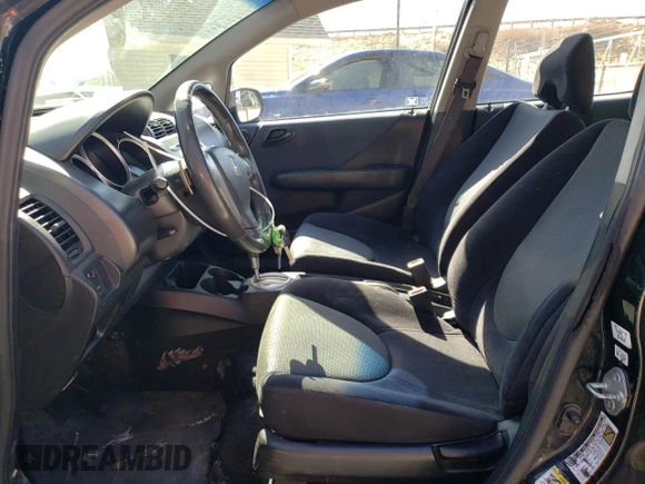 2007 Honda Fit Sport with VIN JHMGD38607S050486, listed as a Copart auction lot 49083375 with 198,601 mi miles and Salvage Title. Bid and sale history available at carsss.com. Image 7.