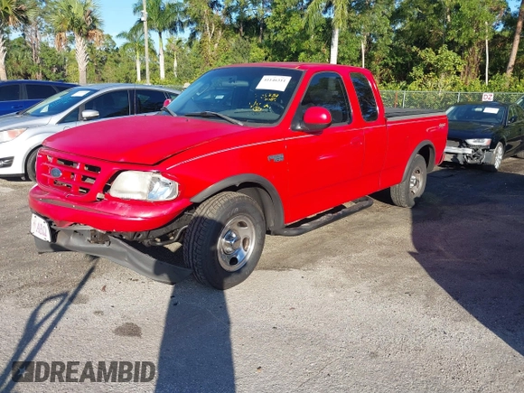 2002 Ford F-150 XL with VIN 1FTRX17232NB82055, listed as a IAAI auction lot 41146311 with 1 mi miles. Bid and sale history available at carsss.com. Image 17.