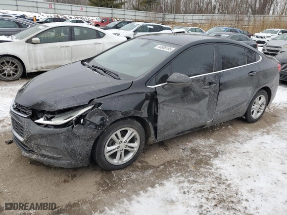 2018 Chevrolet Cruze LT with VIN 1G1BE5SM7J7146470, listed as a Copart auction lot 44988165 with 120,447 mi miles and Clean Title. Bid and sale history available at carsss.com. Image 1.