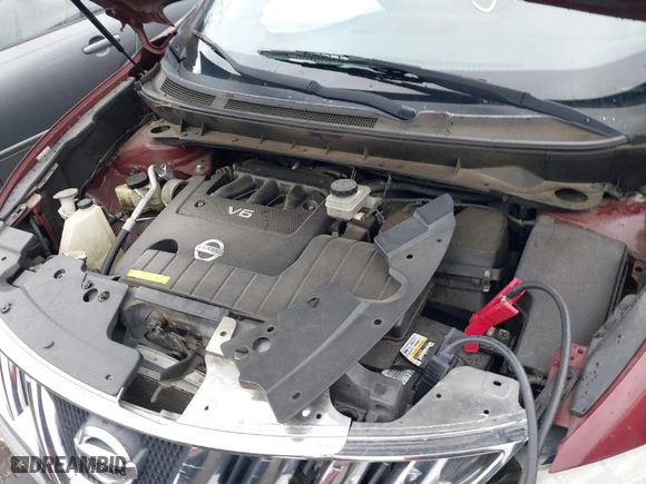 2009 Nissan Murano S with VIN JN8AZ18UX9W008239, listed as a IAAI auction lot 41259533 with 150,050 mi miles. Bid and sale history available at carsss.com. Image 10.