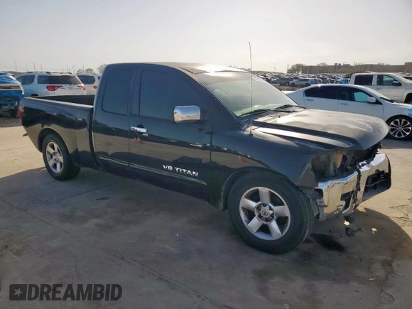 2005 Nissan Titan XE with VIN 1N6BA06A05N544303, listed as a Copart auction lot 49495215 with 234,071 mi miles and Salvage Title. Bid and sale history available at carsss.com. Image 4.