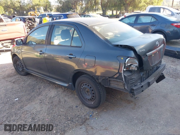 2008 Toyota Yaris with VIN JTDBT923781219667, listed as a IAAI auction lot 41637612 with 270,381 mi miles. Bid and sale history available at carsss.com. Image 3.