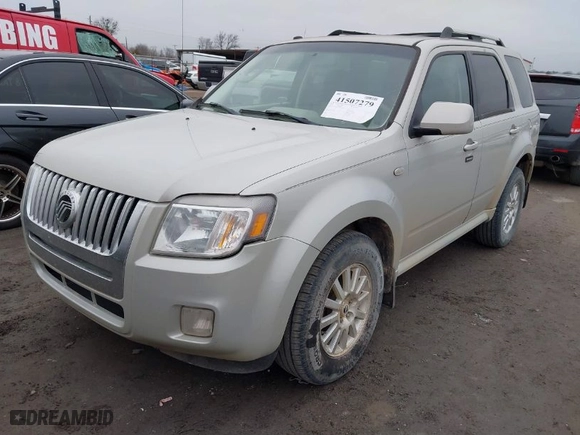 2009 Mercury Mariner Premier with VIN 4M2CU97G29KJ04414, listed as a IAAI auction lot 41507279 with 151,892 mi miles. Bid and sale history available at carsss.com. Image 2.