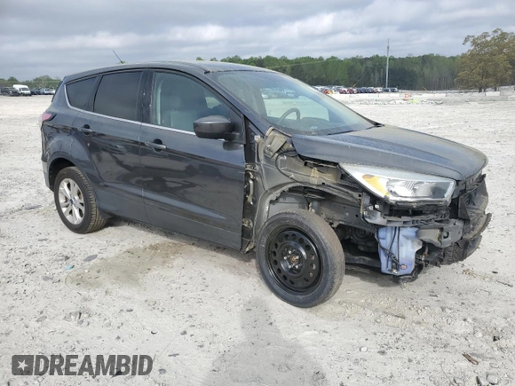 2017 Ford Escape SE with VIN 1FMCU0GD2HUC03031, listed as a Copart auction lot 51909715 with 175,750 mi miles and Salvage Title. Bid and sale history available at carsss.com. Image 4.